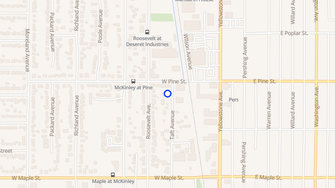 Map for Pheasant Ridge Townhomes - Pocatello, ID