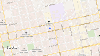 Map for Doyle Garden Apartments - Stockton, CA