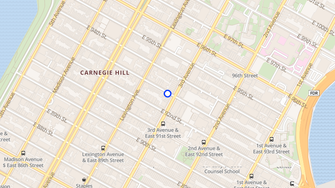 Map for 188 E 93rd Street - New York, NY