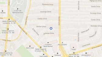 Map for Bolivar Square - Dallas, TX