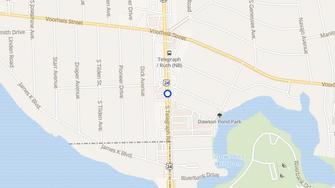 Map for Bloomfield on The River - Pontiac, MI