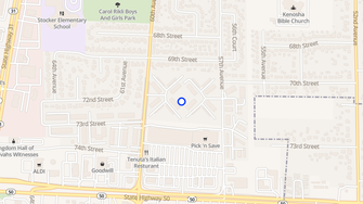 Map for Stonegate Apartments - Kenosha, WI