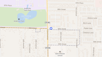 Map for Briarcliff Apartments - Kenosha, WI