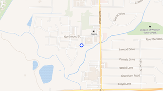 Map for Bay Pointe Apartments - Baytown, TX