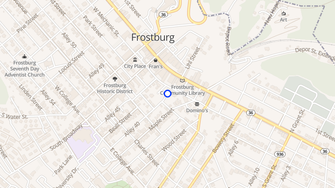 Map for Valley View Apartments - Frostburg, MD