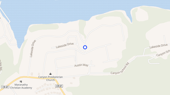 Map for Lakeside Village - Morgantown, WV