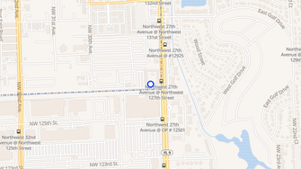 Map for Nile Gardens Apartments - Opa Locka, FL