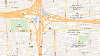 Map for Hibiscus Pointe - Miami, FL