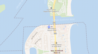 Map for Water's Edge - Bal Harbour, FL