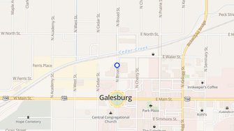 Map for Anderson Rentals - Galesburg, IL