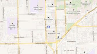 Map for Student Apartment Mart Incorporated - Normal, IL