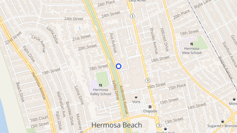 Map for Peppertree Apartments - Hermosa Beach, CA