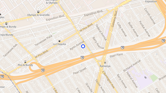 Map for Monnette Regency - Los Angeles, CA