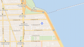 Map for 900 De Witt Place - Chicago, IL