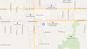 Map for Hillcrest - Wichita, KS