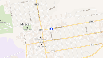 Map for Centennial Manor - Milaca, MN