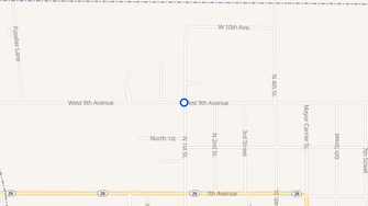 Map for Applewood Estates - Oberlin, LA