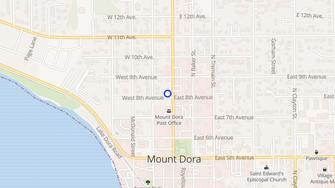 Map for Jameson House Of Mt Dora - Mount Dora, FL