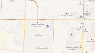Map for Parkhurst Apartments - Bremerton, WA
