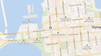 Map for Angelus Apartments & Hotel - Olympia, WA