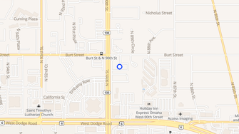 Map for Charter Oak Apartments - Omaha, NE