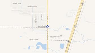 Map for Meeker Meadow Apartments - Kingfisher, OK