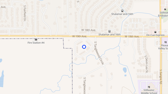 Map for Cedar Oaks Apartments - Stillwater, OK