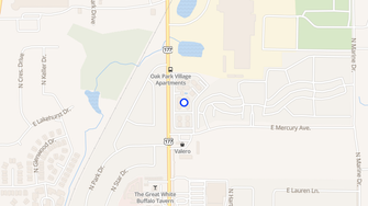 Map for Oak Park Village - Stillwater, OK