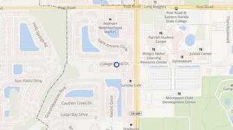 Map for Willow Brook Village - Melbourne, FL