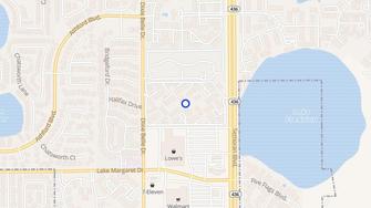 Map for Bellagio Apartment Homes  - Orlando, FL