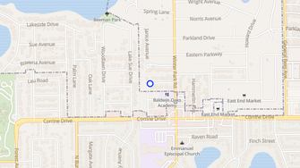 Map for Park Apartments - Winter Park, FL