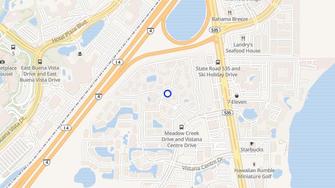 Map for Vista Way Apartments - Orlando, FL