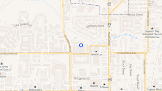 Map for Tiffany Square Apartments - Kissimmee, FL