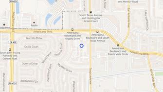 Map for Citrus Glen Apartments - Orlando, FL