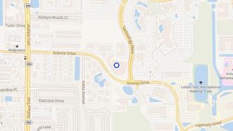 Map for Pine Ridge Apartments - Orlando, FL