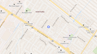 Map for 380 Curtner - Palo Alto, CA