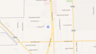 Map for Kaysie Court Apartments - Angleton, TX