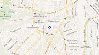 Map for Crafton Plaza - Pittsburgh, PA