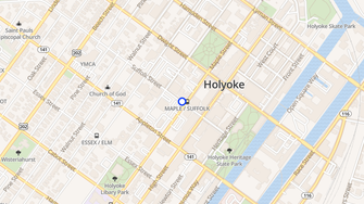 Map for Holyoke House Apartments - Holyoke, MA