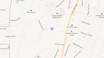 Map for Newport Village Apartments - Newport, TN