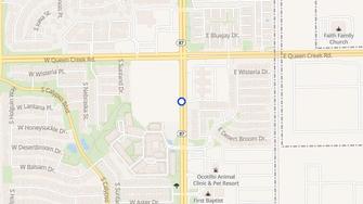 Map for Olive Grove Apartments - Chandler, AZ