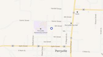 Map for Marieanne Apartments - Perryville, AR