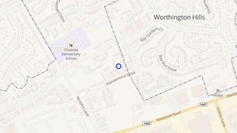 Map for The Reserve At Westport Apartments  - Louisville, KY