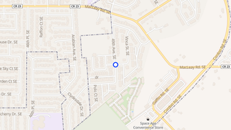Map for Santiam Village Apartments - Salem, OR