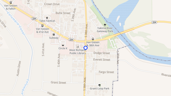 Map for Westview Garden Apartments - West Richland, WA