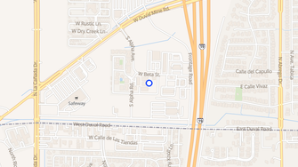Map for Sahuarita Mission Apartments - Green Valley, AZ