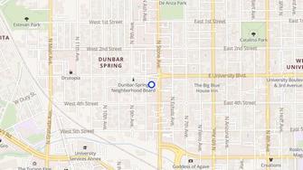 Map for Entrada Real - Tucson, AZ