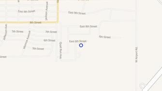 Map for Sundance Apartments - Douglas, AZ