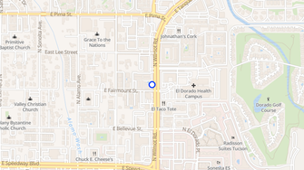 Map for Ironwood Apartments - Tucson, AZ