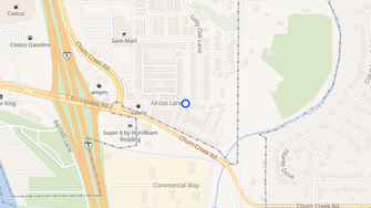 Map for Apple Tree Apartments - Redding, CA